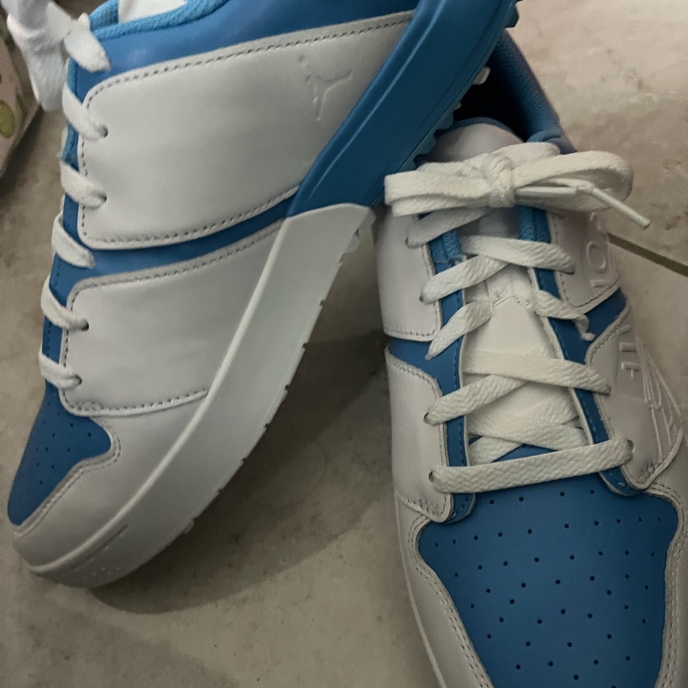 Nike air Jordan retro 1 G Jordan golf shoe sneaker fz4153-101 unc blue white